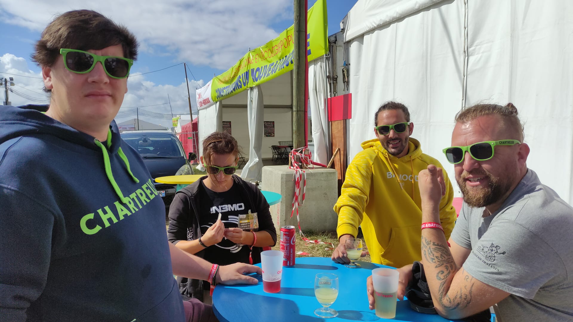 Le bar de la guinguette